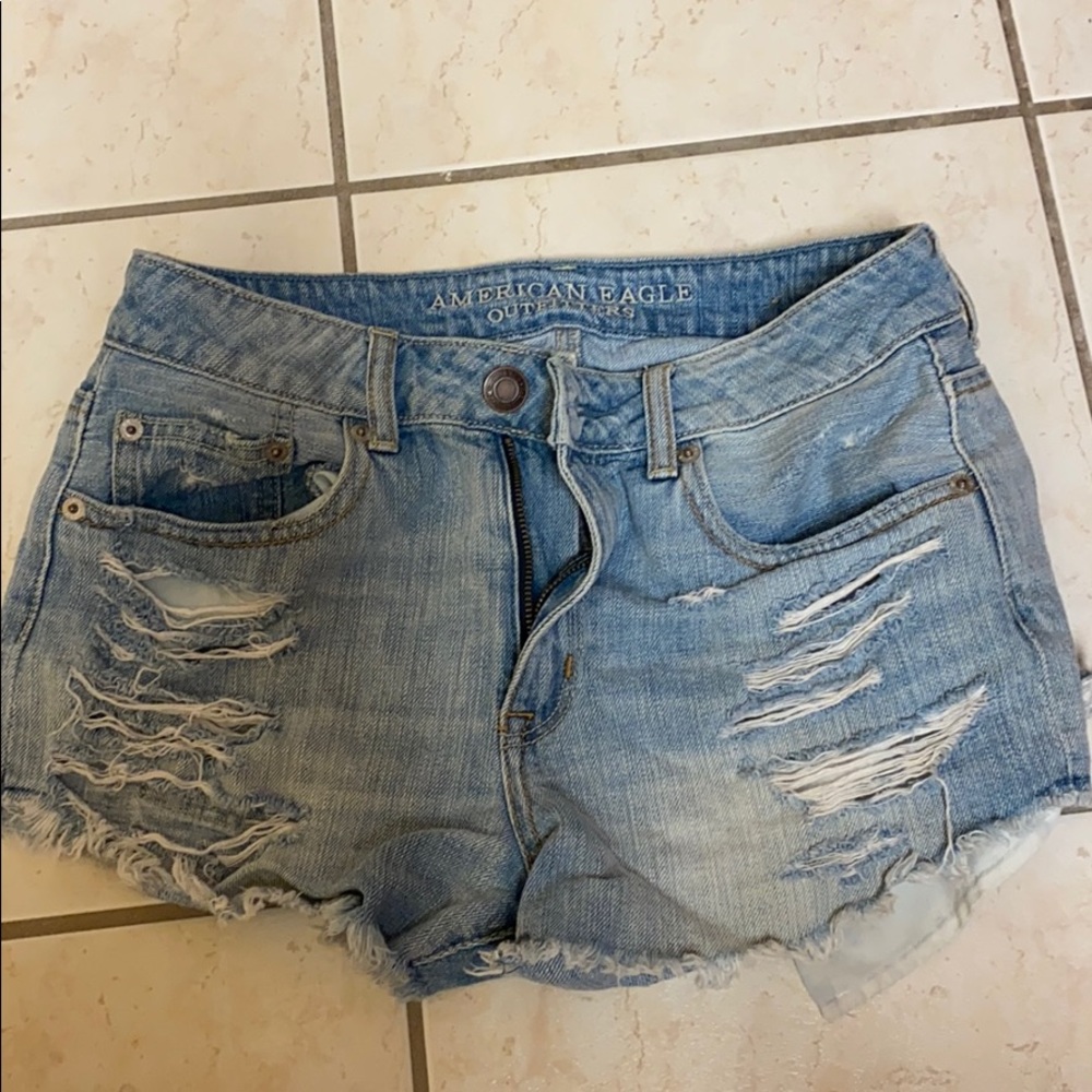 American eagle high rise shorts